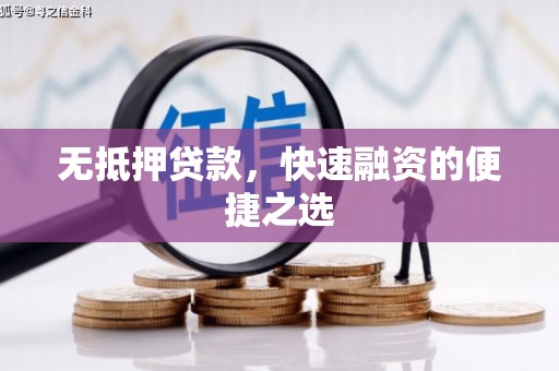 镇安无抵押贷款，快速融资的便捷之选