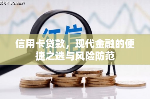 镇安信用卡贷款，现代金融的便捷之选与风险防范