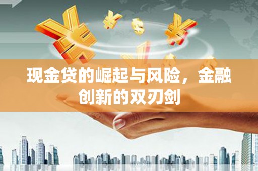 镇安现金贷的崛起与风险，金融创新的双刃剑