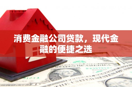 镇安消费金融公司贷款，现代金融的便捷之选