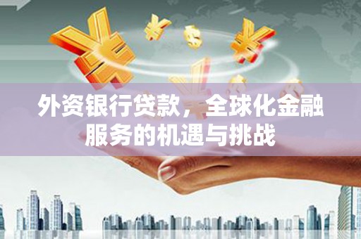 镇安外资银行贷款，全球化金融服务的机遇与挑战