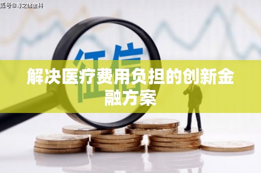 镇安解决医疗费用负担的创新金融方案