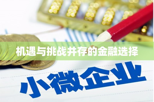镇安机遇与挑战并存的金融选择