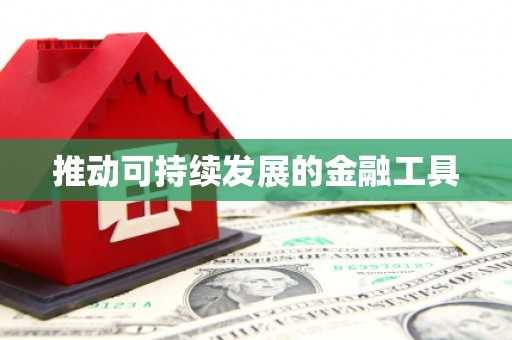 镇安推动可持续发展的金融工具