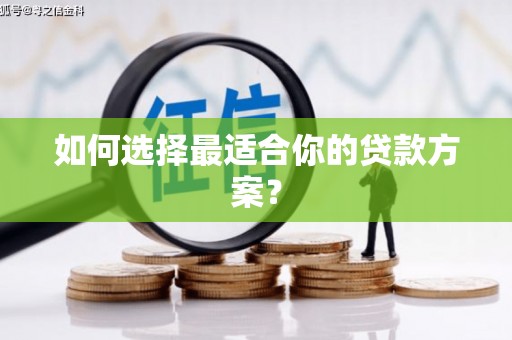 镇安如何选择最适合你的贷款方案？