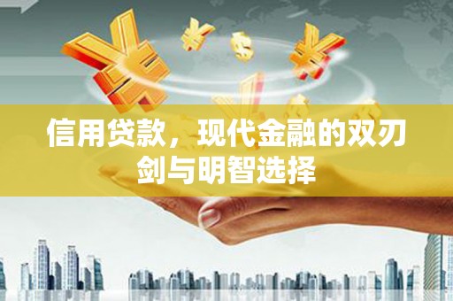 镇安信用贷款，现代金融的双刃剑与明智选择